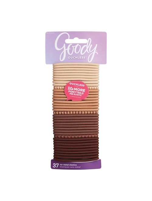 Goody Ouchless  Elastic Hair Ties - 4mm - 37ct