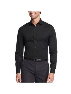 Slim-Fit Stain Shield Spread-Collar Dress Shirt
