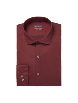 Slim-Fit Stain Shield Spread-Collar Dress Shirt