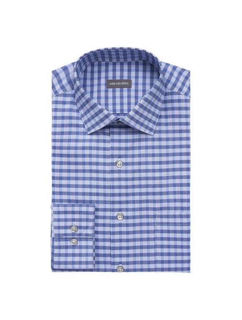 Men's Van Heusen Regular-Fit Stain Shield Spread-Collar Dress Shirt