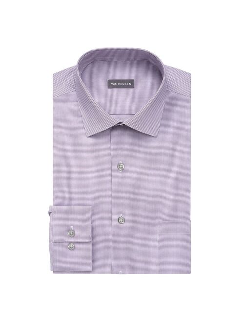 Men's Van Heusen Regular-Fit Stain Shield Spread-Collar Dress Shirt