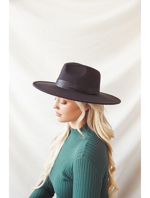 Lulus Take the Scenic Route Taupe Fedora Hat