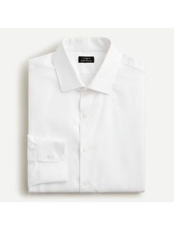 Slim-fit Ludlow Premium fine cotton dress shirt in dobby