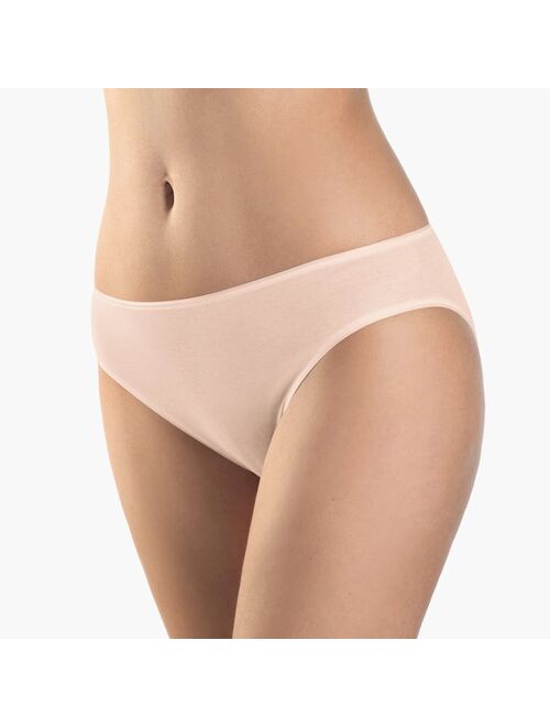 HANRO cotton seamless full high-cut brief