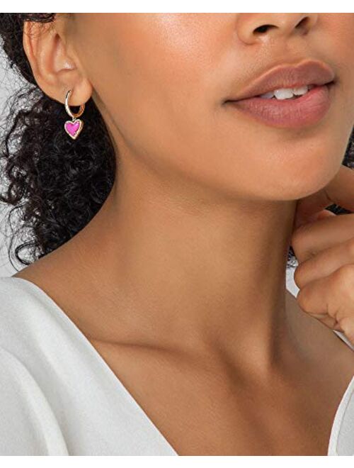 Kendra Scott Ari Heart Huggie Earrings