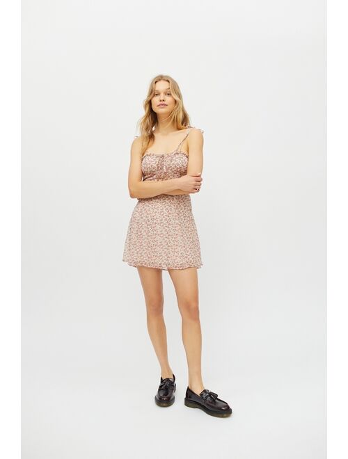 Dress Forum Ruffle Sweetheart Mini Dress