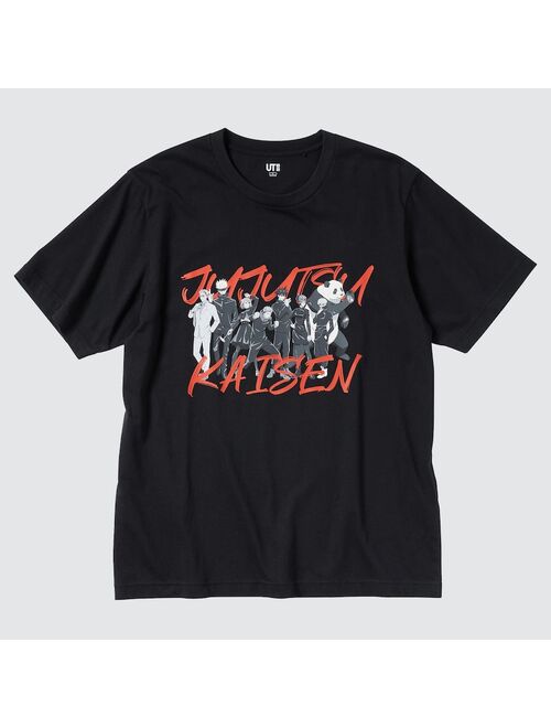 Uniqlo ANIME JUJUTSU KAISEN UT (SHORT-SLEEVE GRAPHIC T-SHIRT)