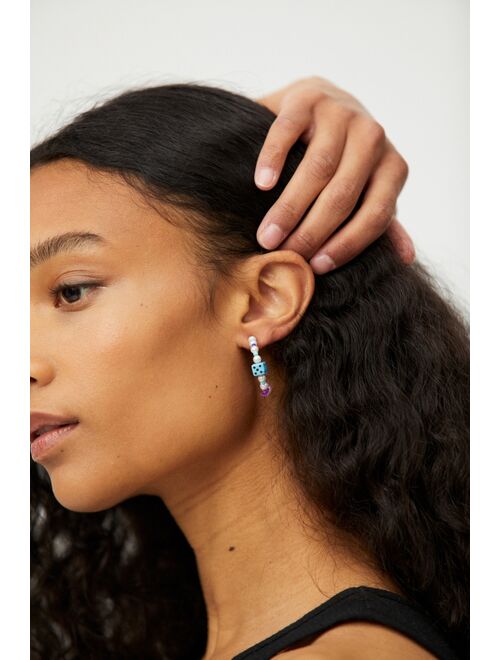 Urban Outfitters Jezebel Beaded Hoop Earring