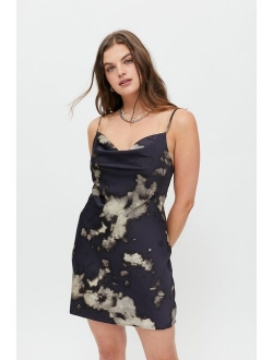 UO Mallory Cowl Neck Slip Dress