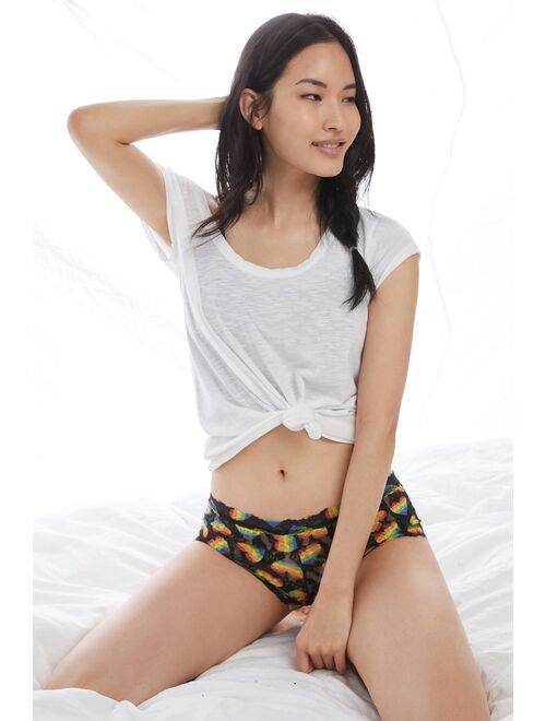 Hanky Panky Rainbow Hearts Hipster Briefs