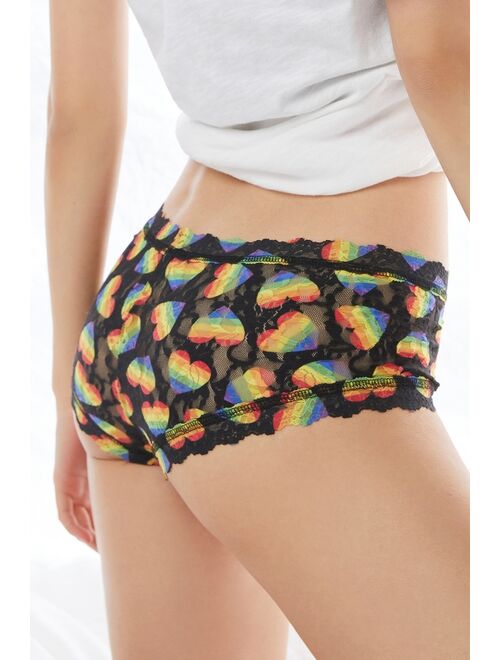 Hanky Panky Rainbow Hearts Hipster Briefs