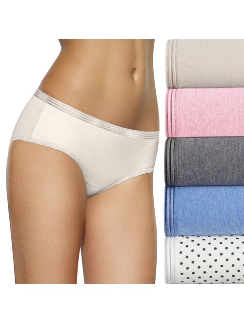 Women's Fruit of the Loom® Ultra Soft 5-pack Hipster Panties 5DUSKHP