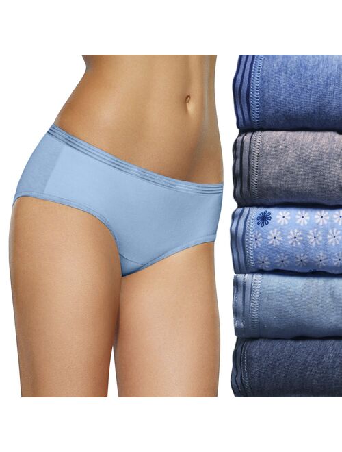 Women's Fruit of the Loom® Signature 5-pack Ultra Soft Hipster Panties 5DUSKHP