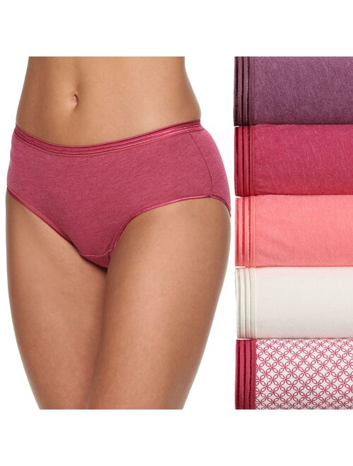 Women's Fruit of the Loom® Signature 5-pack Ultra Soft Hipster Panties 5DUSKHP