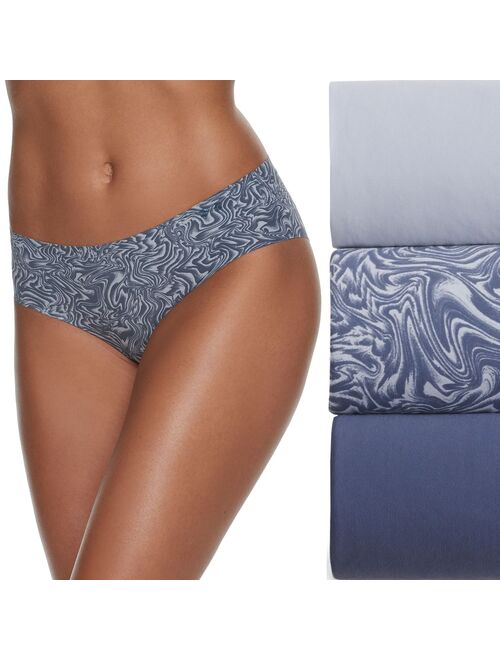 Women's Under Armour 3-Pack Pure Stretch Hipster Panty