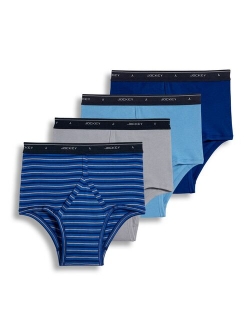 4-pack Classic Knit Full-Rise Briefs