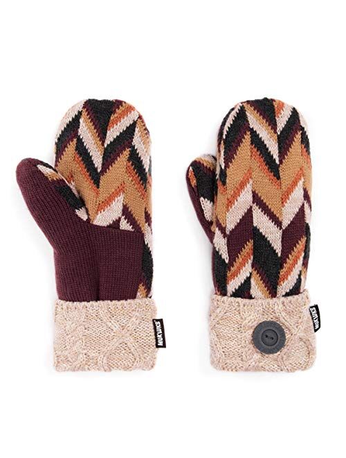 MUK LUKS Women's Potholder Mittens