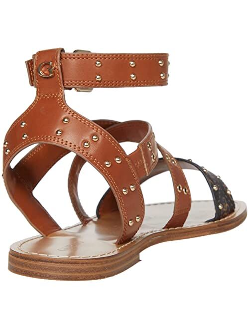 Guess Leather Open Toe Adjustable Sandal