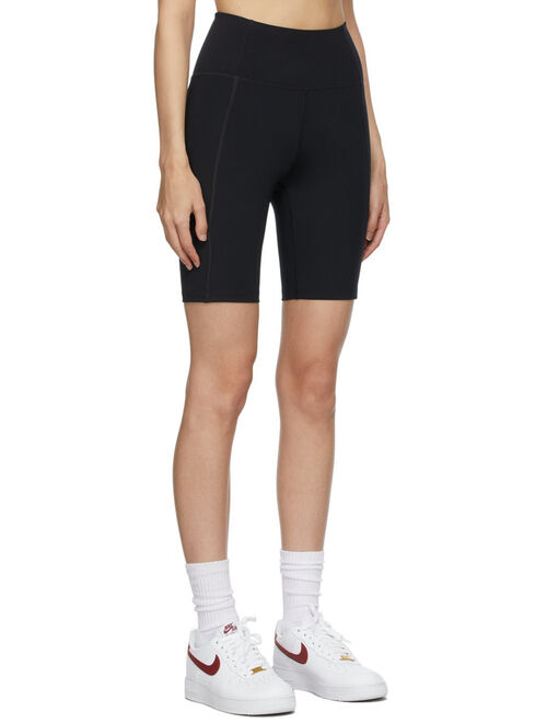 Girlfriend Collective Black High-Rise Bike Shorts