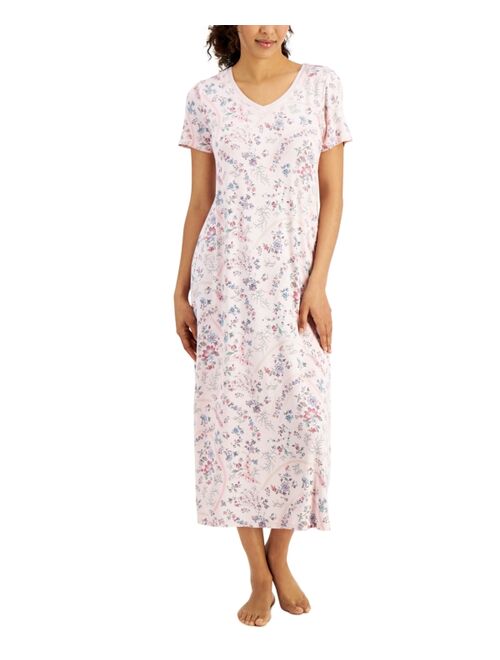 Charter Club Printed T-Shirt Nightgown, Created for Macy's