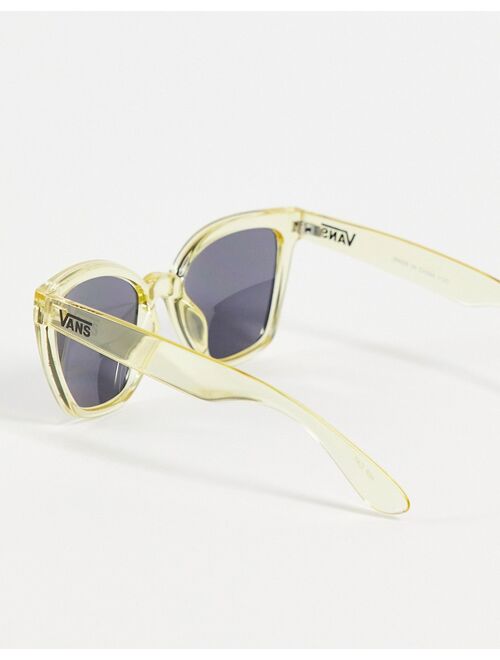 Vans Hip Cat sunglasses in yellow