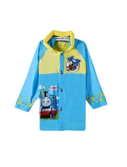 Children's Cartoon Raincoat Poncho Bag KT Cat Environmental Inflatable Hat Thickened,Kt,S/Height:90-105cm/fit 2-4T