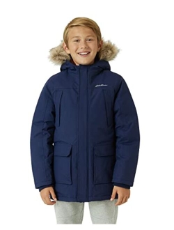 Boys Parka Coat - Down Winter Coat, Fur Hood