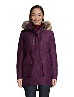 Women's Expedition Waterproof Down Winter Parka with Faux Fur Hood