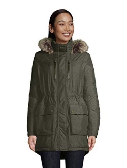 Women's Expedition Waterproof Down Winter Parka with Faux Fur Hood