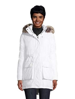 Women's Expedition Waterproof Down Winter Parka with Faux Fur Hood