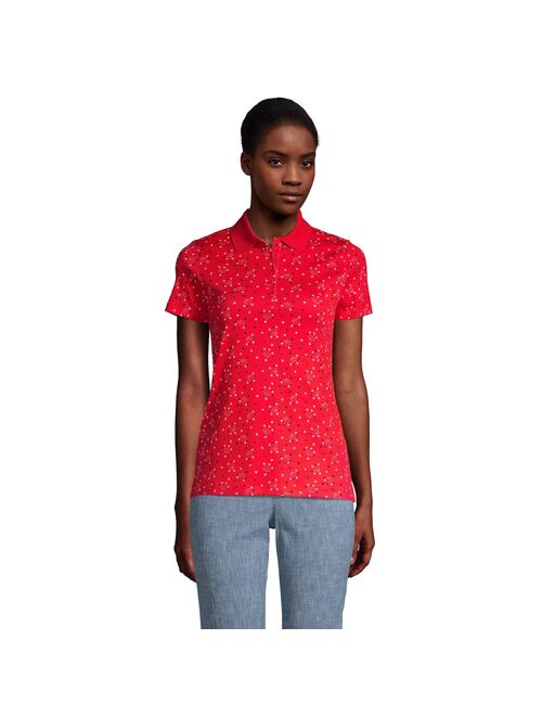 Women's Lands' End Supima Cotton Polo Shirt