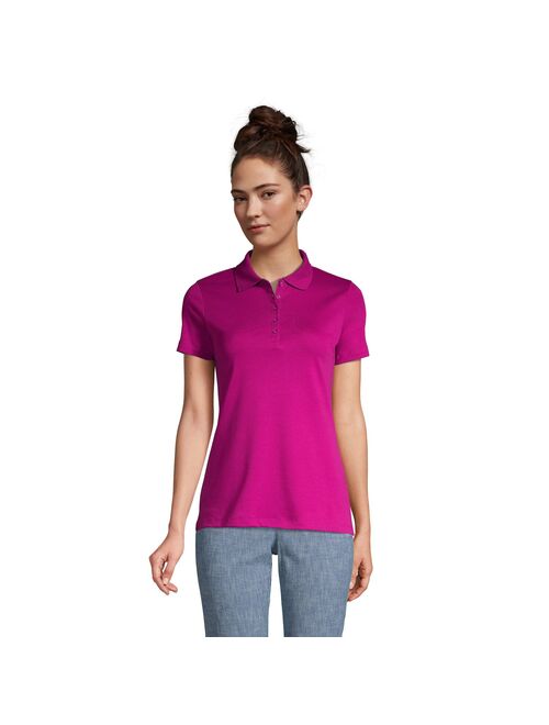 Women's Lands' End Supima Cotton Polo Shirt