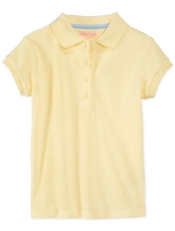 Big Girls School Uniform Polo