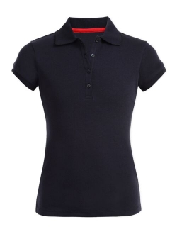 Big Girls School Uniform Polo