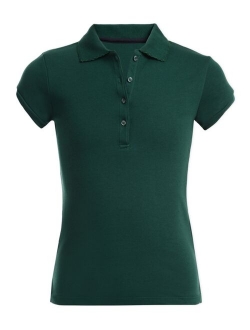 Big Girls School Uniform Polo