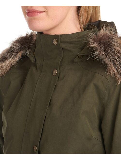 Barbour Lynn Waterproof Hooded Parka Coat