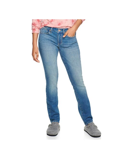 Women's Sonoma Goods For Life® Supersoft Midrise Straight-Leg Jeans