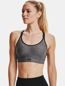 Women's UA Infinity Mid Heather Cover Sports Bra