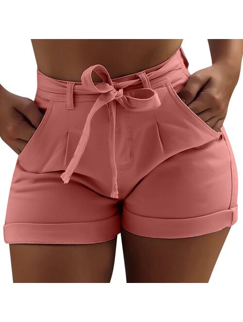 Jeans SUMMER Fashion Sexy Women Denim Jeans High Waist Super Mini Shorts Elastic Destroyed Solid Mid Waists 2019 New AD