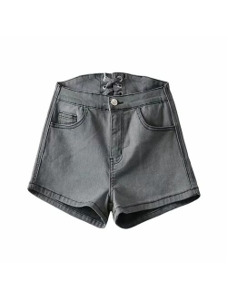 2021 Spring Summer New Arrivals High Waist Denim Shorts Street Wear for Women