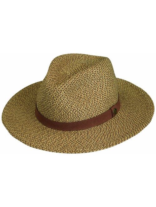 Wallaroo Hat Company Men’s Outback Fedora – UPF 50+, Adjustable, Designed in Australia