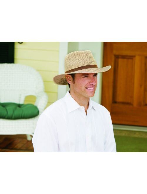 Wallaroo Hat Company Men’s Outback Fedora – UPF 50+, Adjustable, Designed in Australia