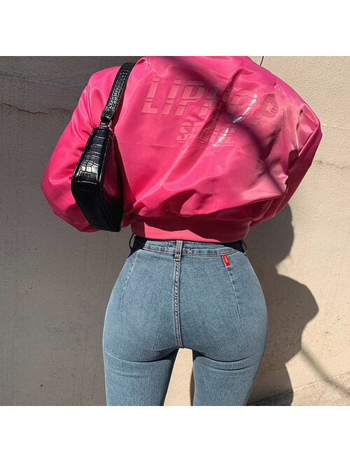 Women's Jeans High Waist Stretch Skinny Denim Pants 2021 Autumn Winter Blue Retro Washed Elastic Slim Pencil