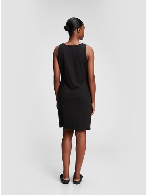 GAP Sleeveless Knot-Waist Dress