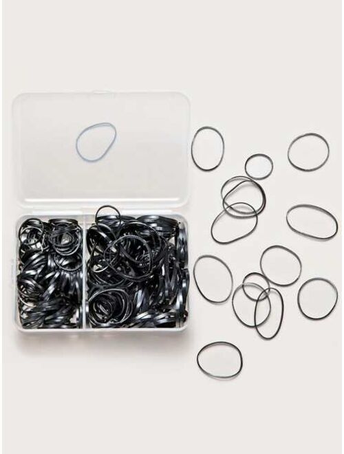 Shein 240pcs Colorful Hair Tie