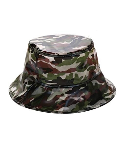 Clear PVC Bucket Hat Vinyl Rain Hat Designer Style