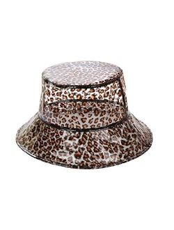 Clear PVC Bucket Hat Vinyl Rain Hat Designer Style