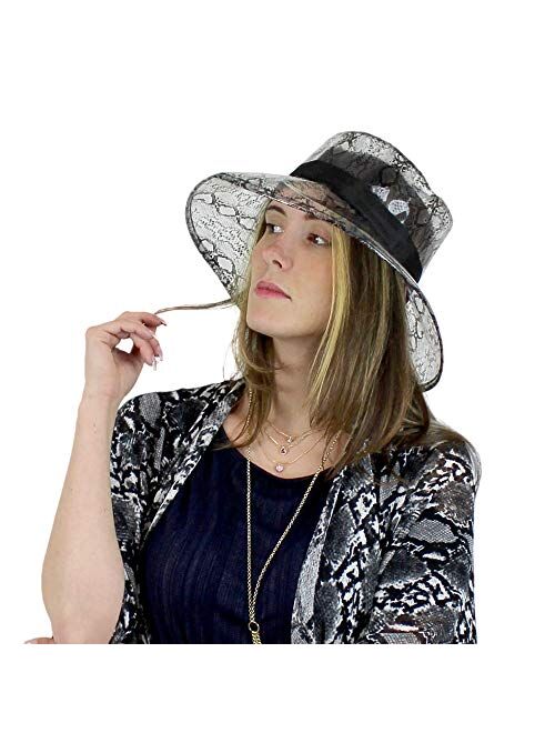 Clear PVC Bucket Hat Vinyl Rain Hat Designer Style