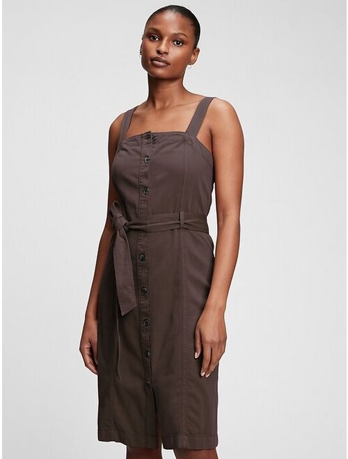 GAP Button-Front Apron Dress