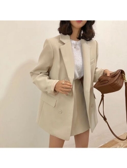 Mozuleva 2021 Spring Ladies Skirt Suits Women Single-breasted Jacket & Pencil Skirt Suits Business 2 Pieces Sets Office Uniform